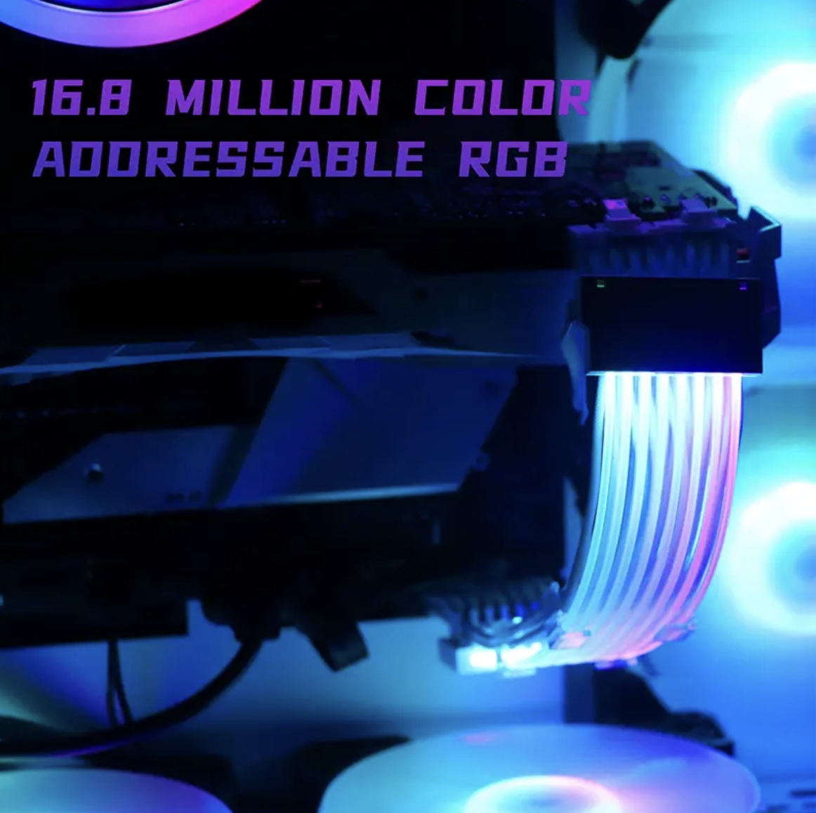 RGB PSU Cables ARGB GPU Power Supply cable – PC Gods